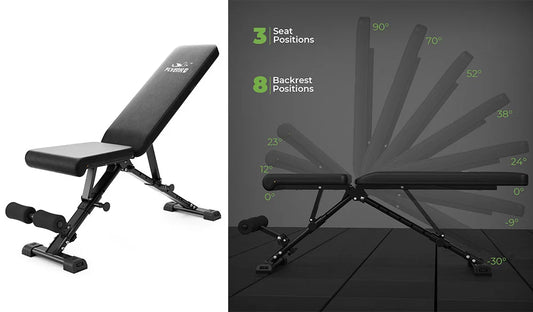 FID Bench, flat, incline, decline