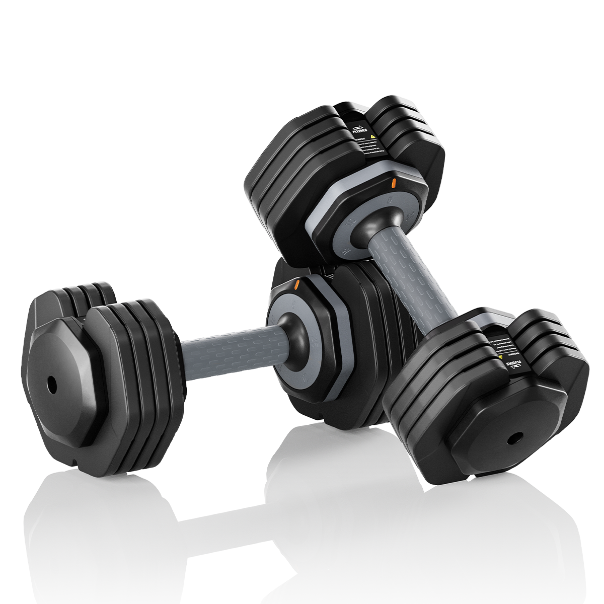 FLYBIRD 25 LBS Adjustable Dumbbell Set  Space-saving & Fast-Switching –  Flybird Fitness