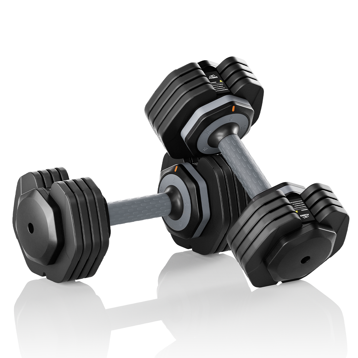 Bundle: Set Of Dumbbells 25 Lbs & Weight Bench FB299