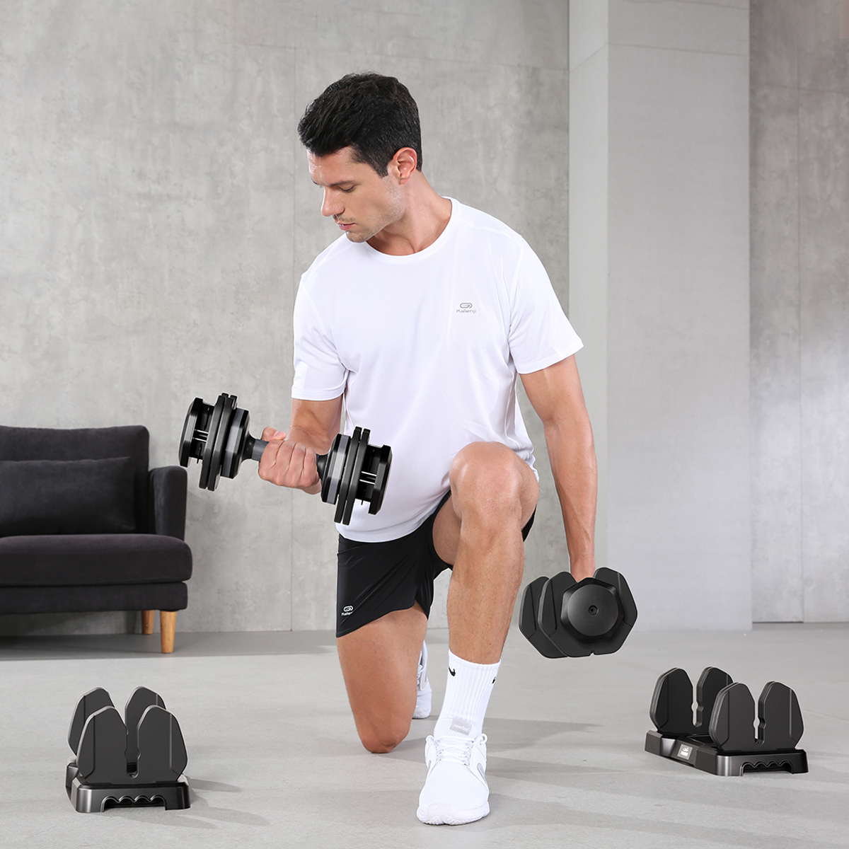 Flybird adjustable Dumbbells Set