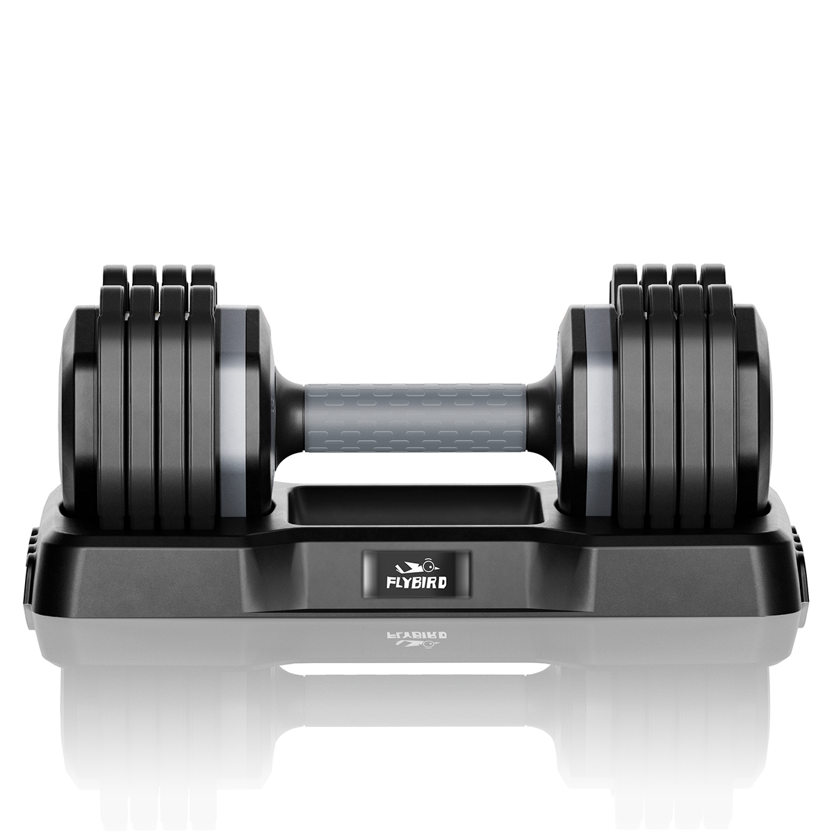FLYBIRD Adjustable Dumbbells 25 LBS (2 pieces) (2023 New Version)