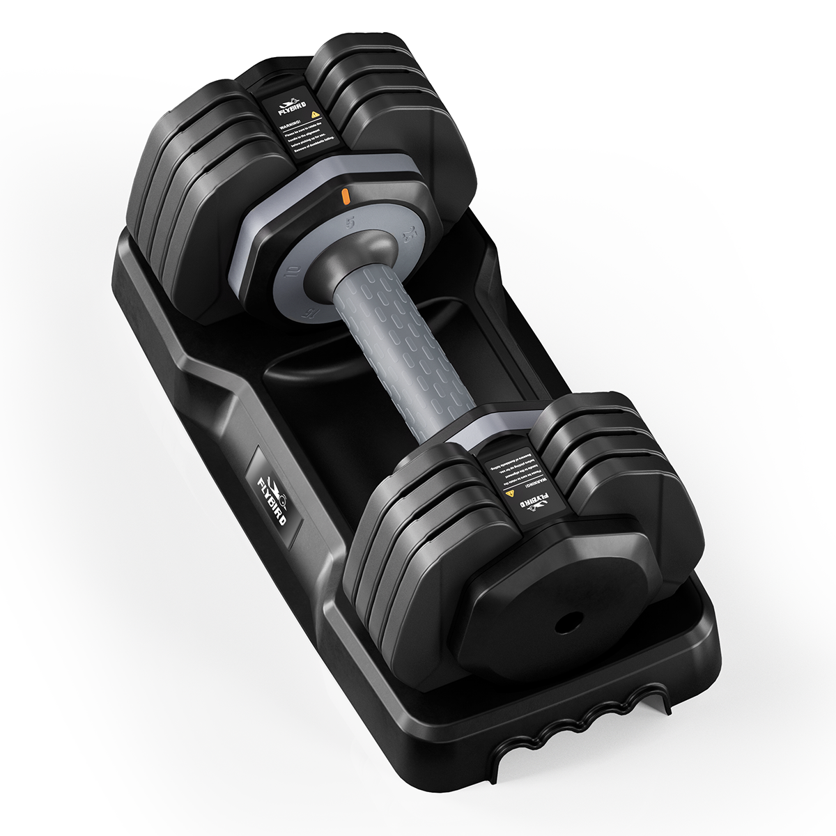 FLYBIRD Adjustable Dumbbells 25 LBS (2 pieces) (2023 New Version)