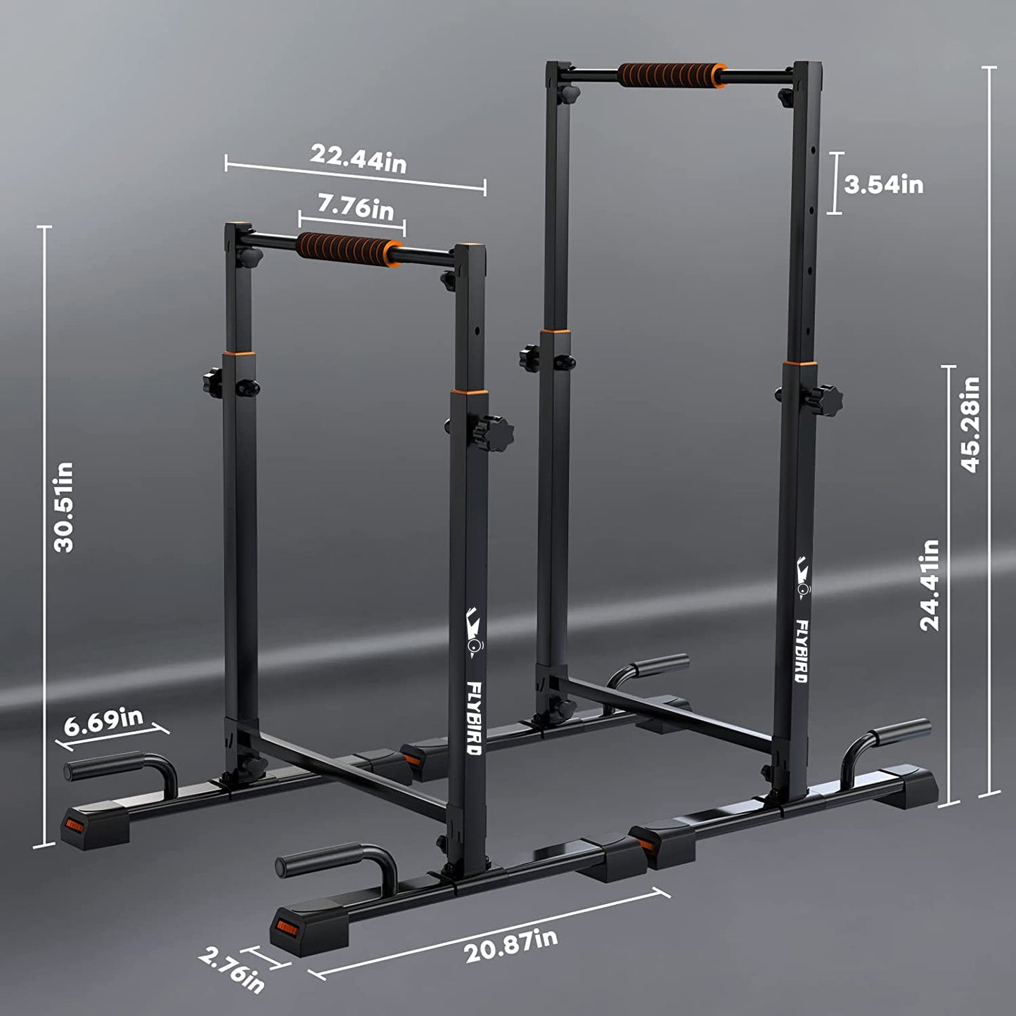 Flybird Adjustable Dip Bar