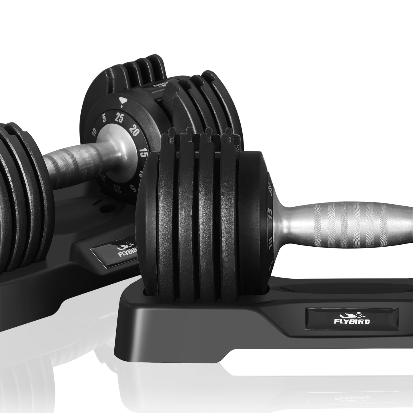 FLYBIRD Adjustable Dumbbell 25 LBS