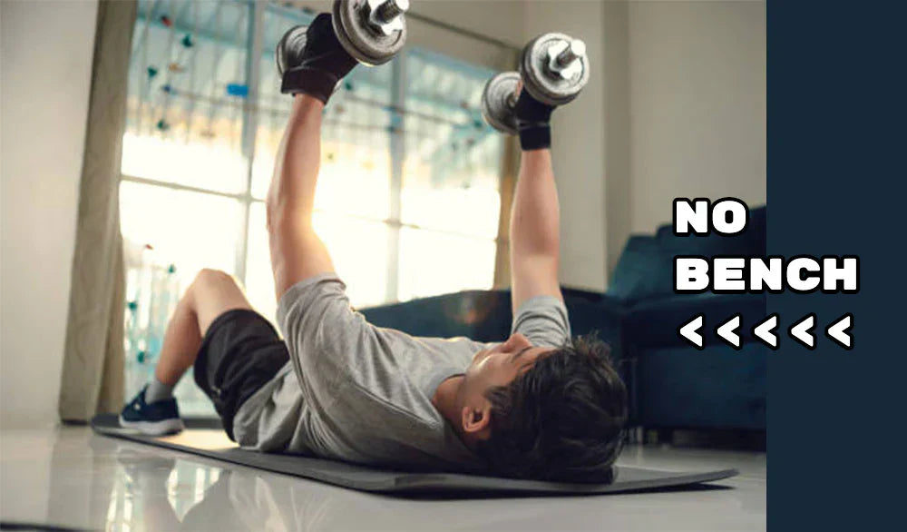 How To Do Dumbbell Bench Press Without a Bench