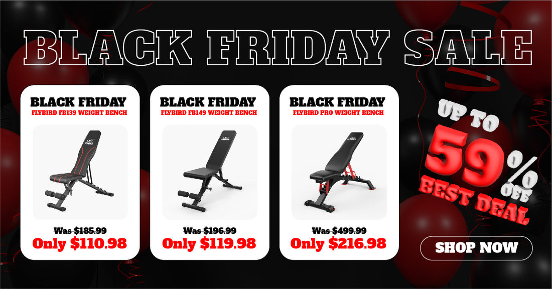 Black Friday And Cyber Monday Sale On Flybird Fitness