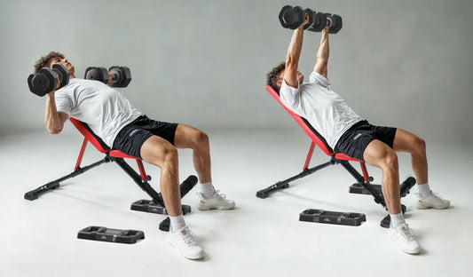 Bench Press, Incline Dumbbell Bench Press