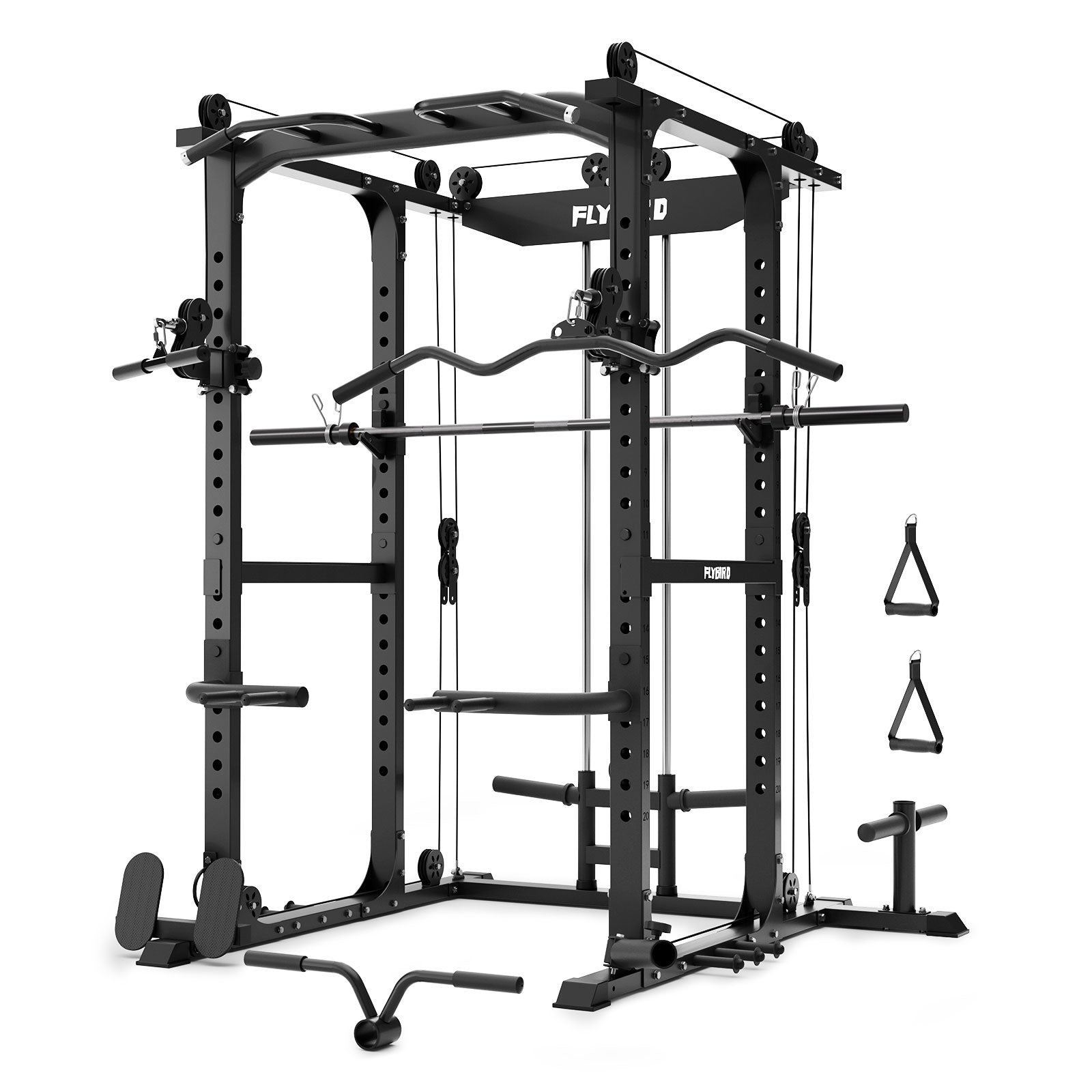 Flybird Power Rack with Olympic Barbell