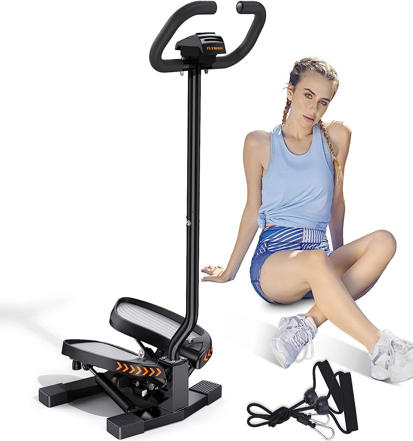 Flybird Stair Stepper with Handlebar