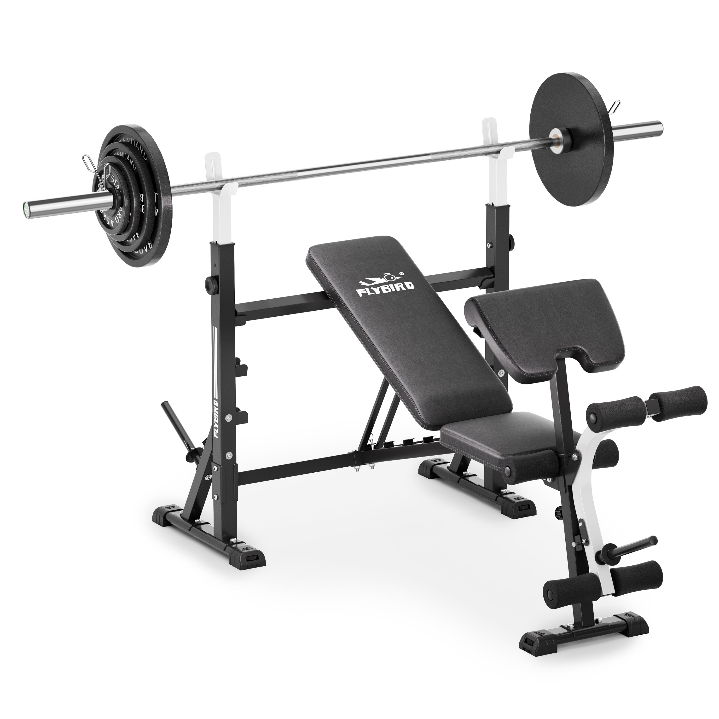 Adjustable bench press bar sale