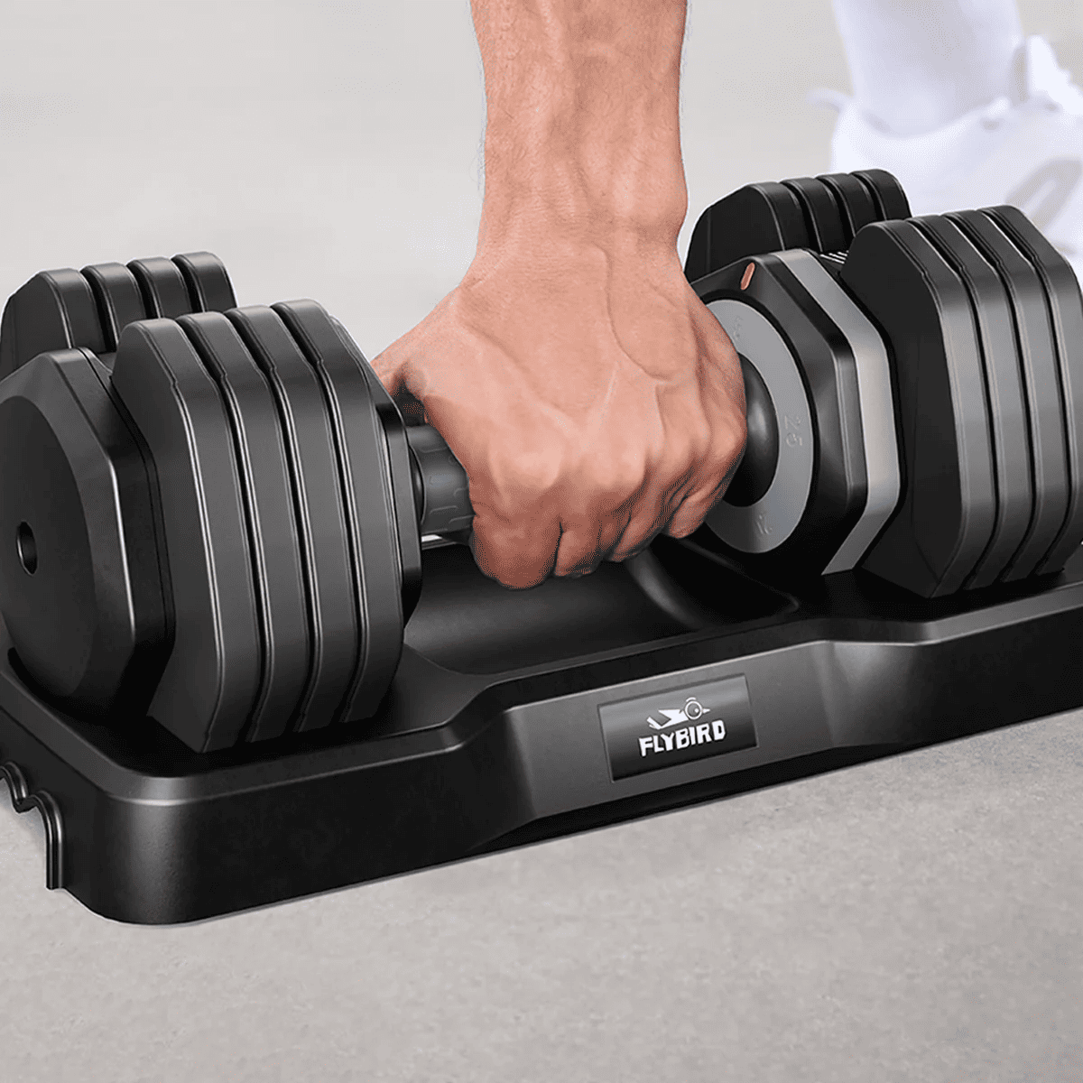 25lbs adjustable dumbbell workout