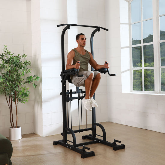 Flybird Power Tower with Assistance Bands STARTER101 – Flybird Fitness