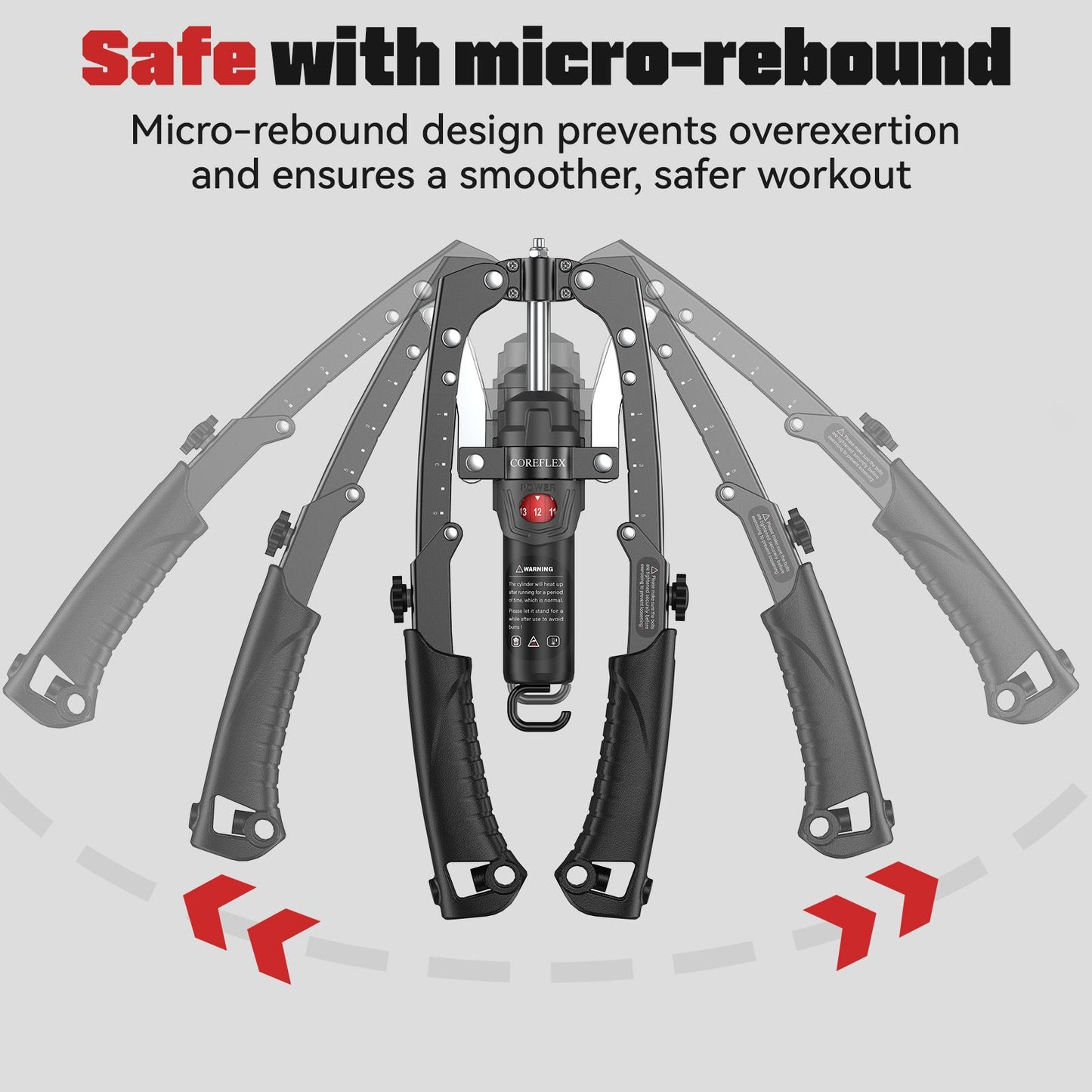 COREFLEX Arm Strength Trainer，Professional-Grade Home Chest Exercise Machine