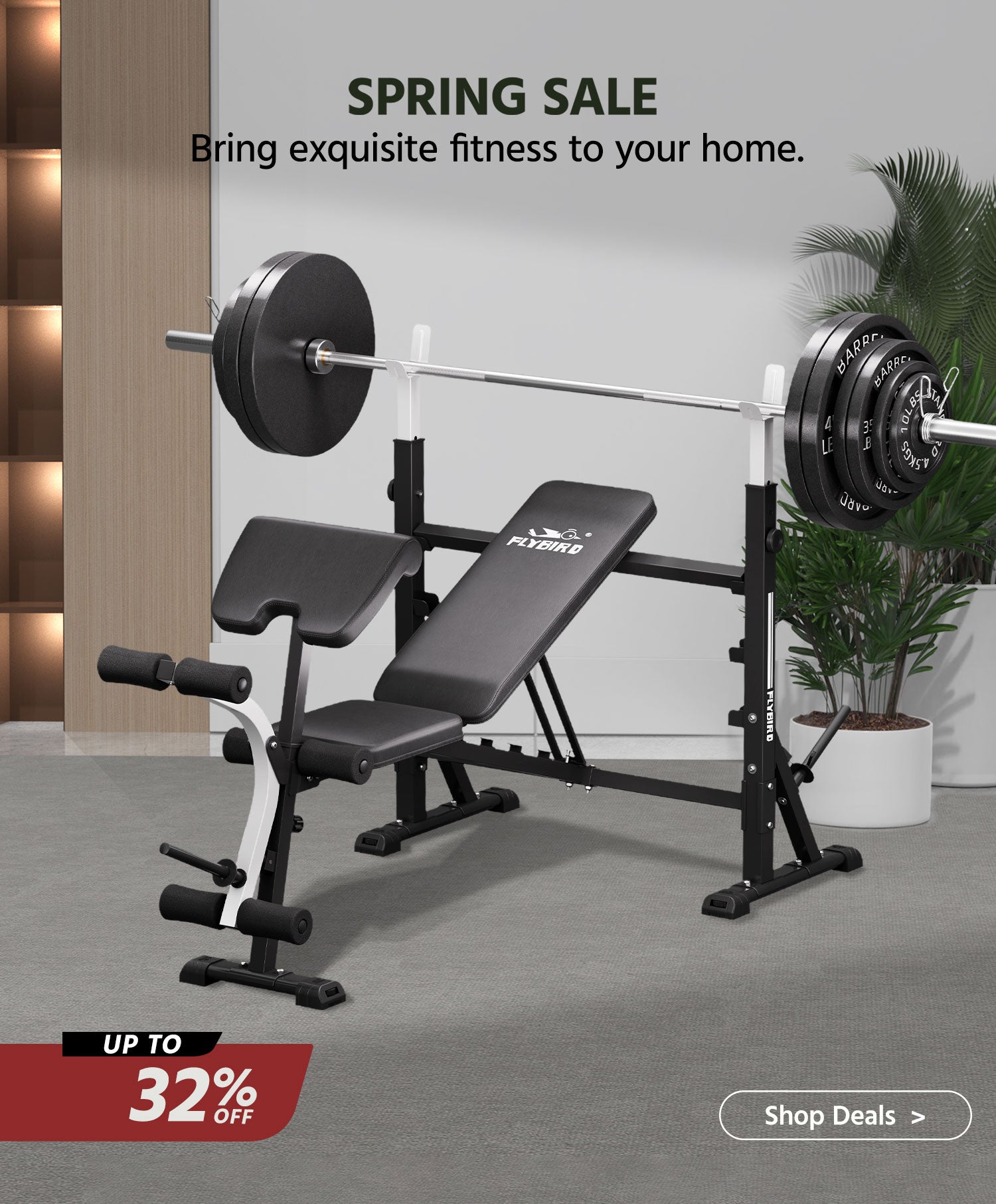 Stand alone weight online bench