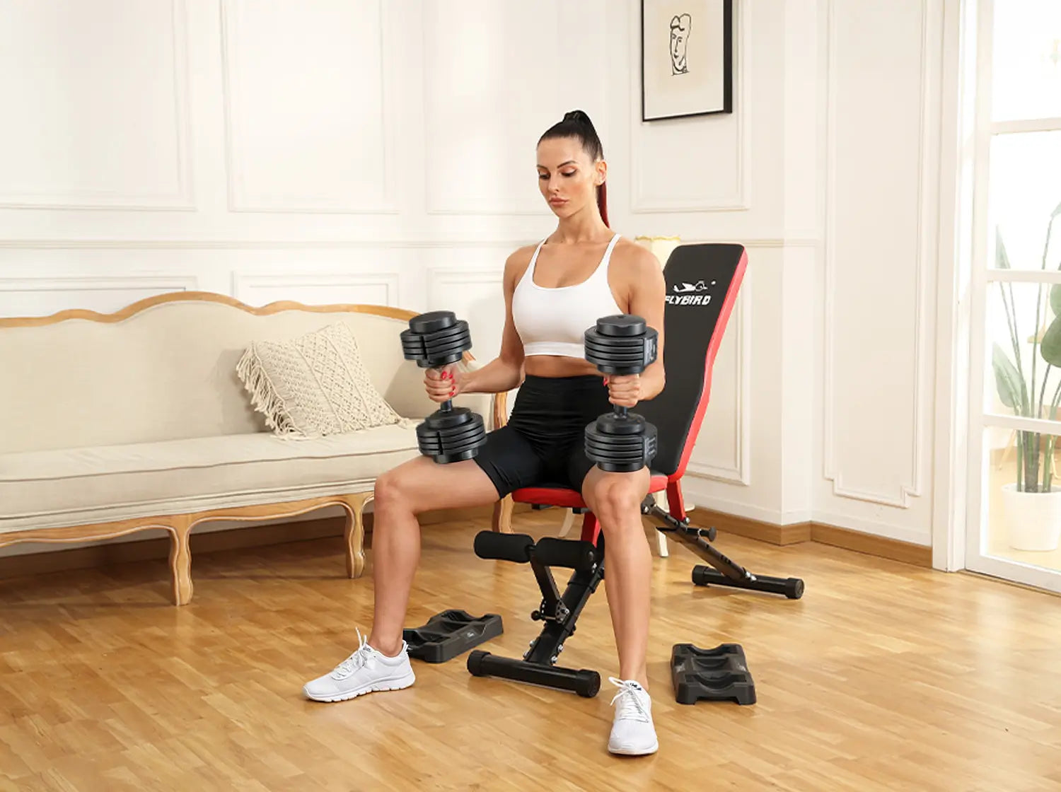 Adjustable Bench, dumbbell workout bench