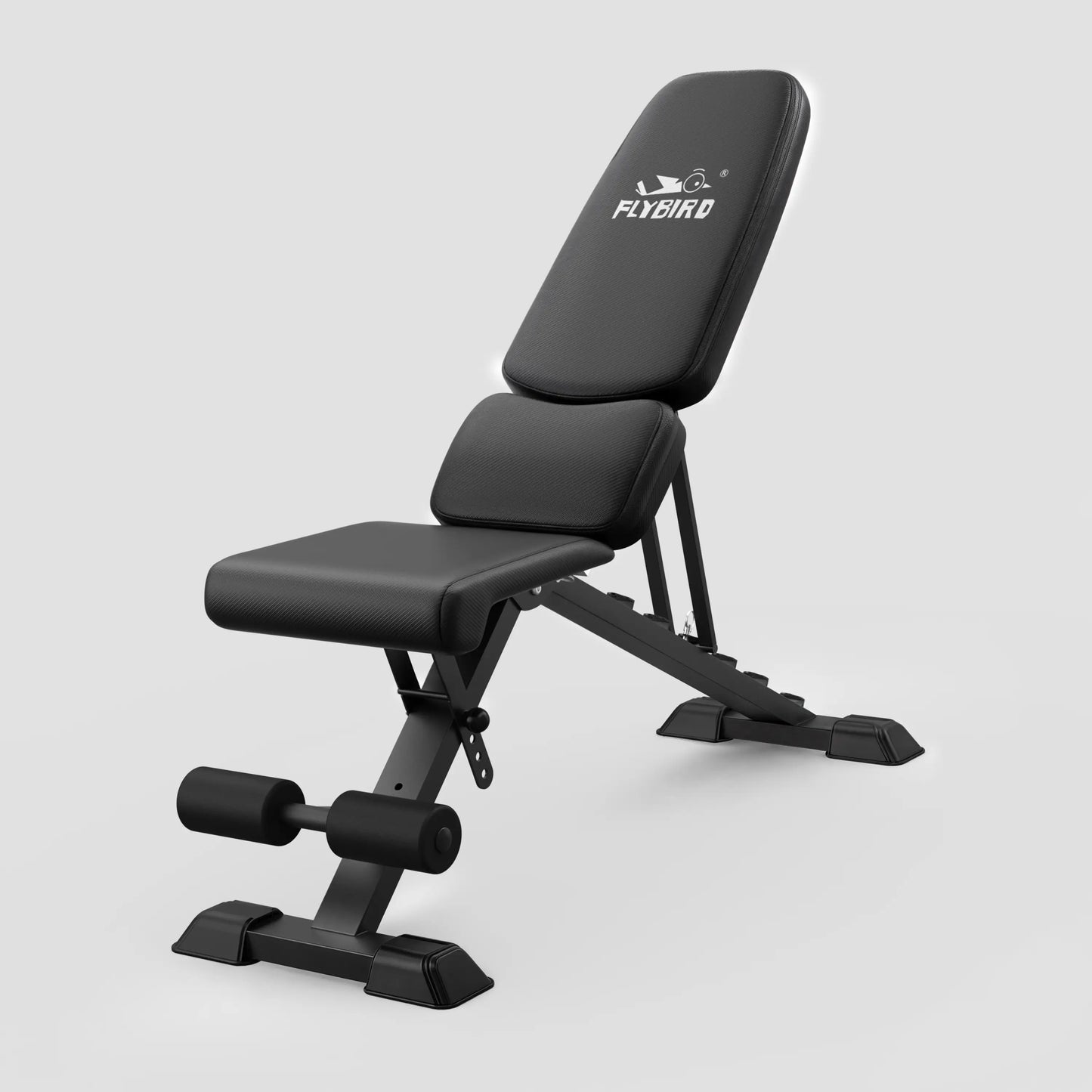 FLYBIRD Adjustable Weight Bench with Lumbar Support WP129