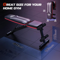 Flybird Adjustable Weight Bench With Bands FB Lite