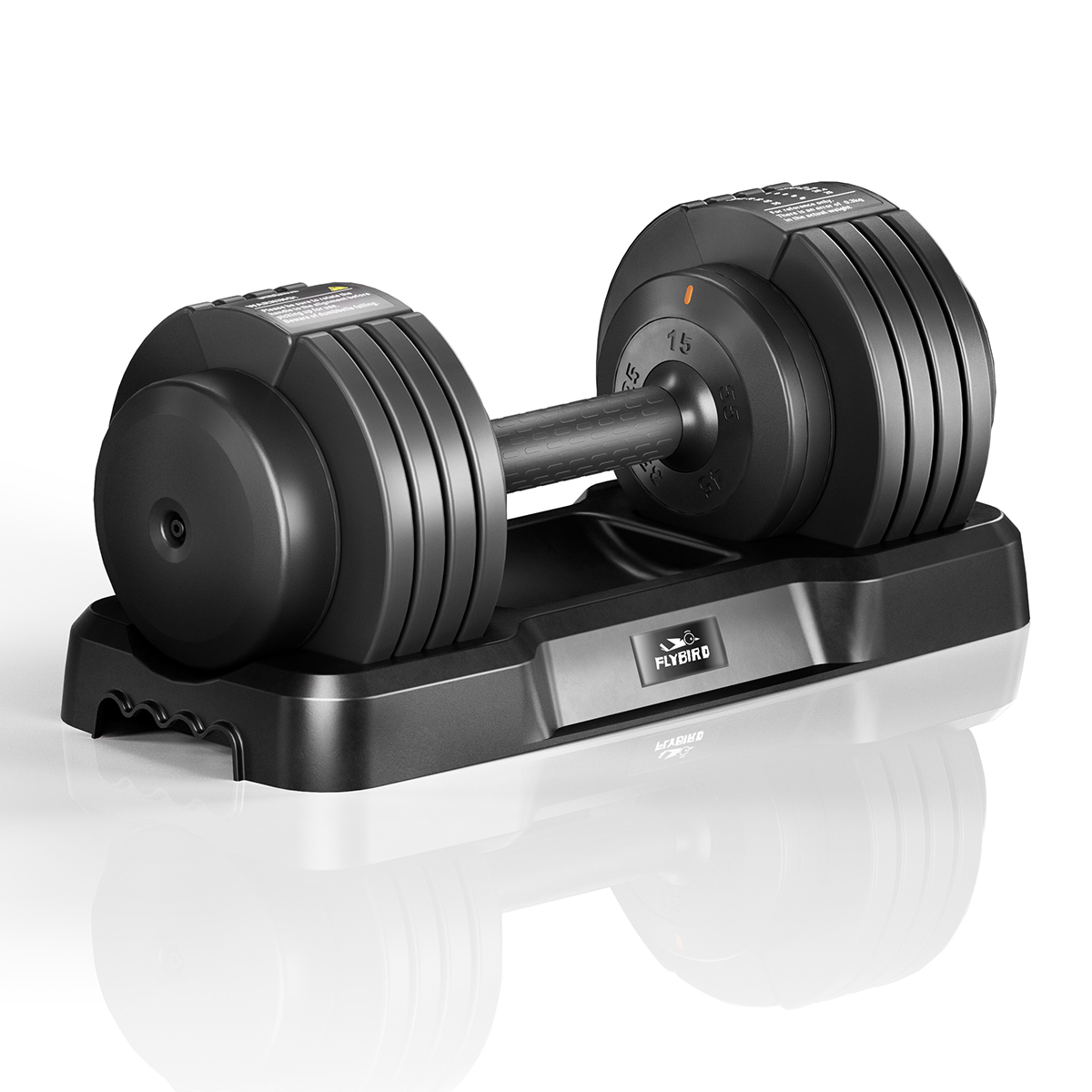 FLYBIRD Adjustable Dumbbell 55 LBS Single