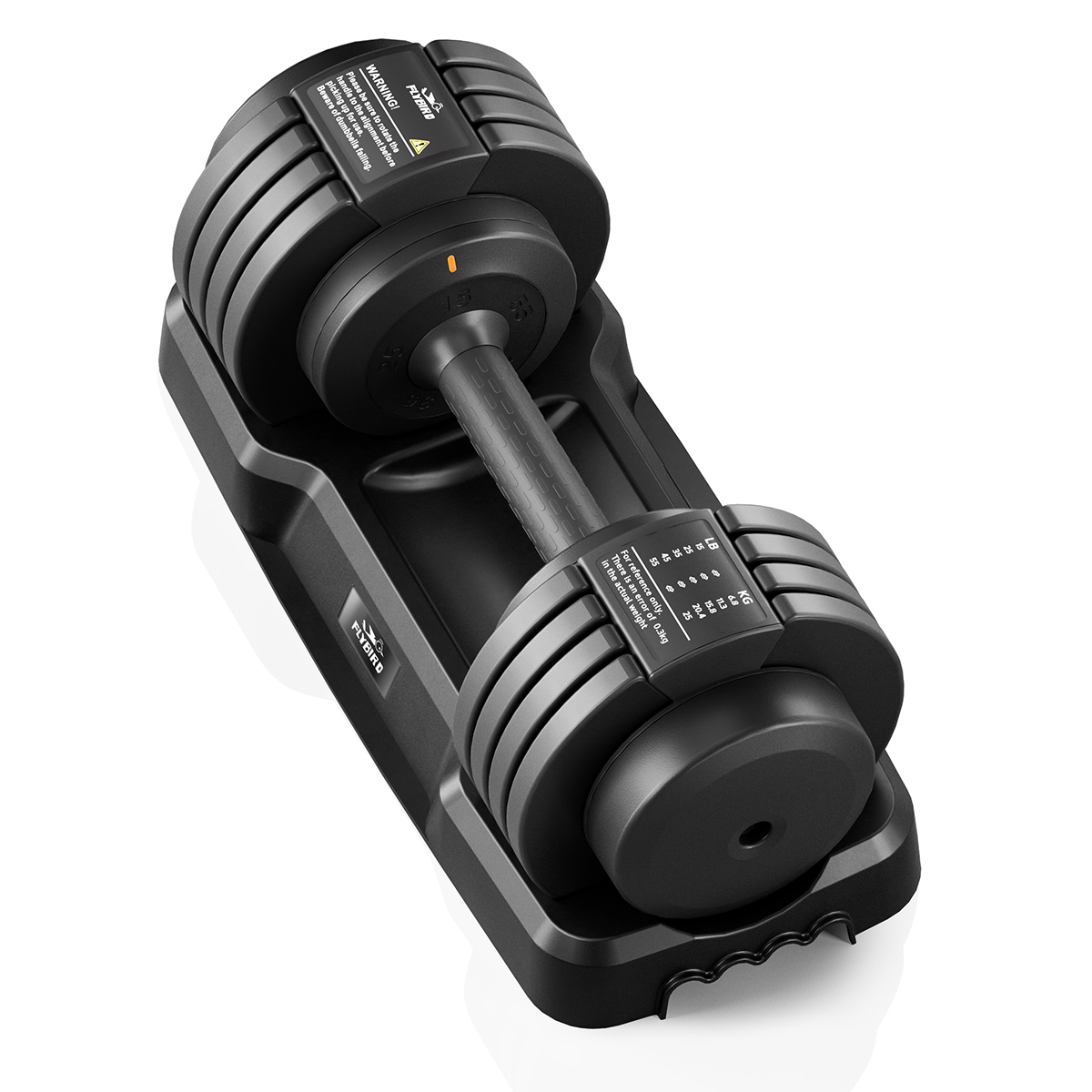 FLYBIRD Adjustable Dumbbells 55 LBS 1 piece 2023 New Version