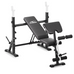 FLYBIRD Olympic Weight Bench with Preacher Curl Pad and Leg Developer ...