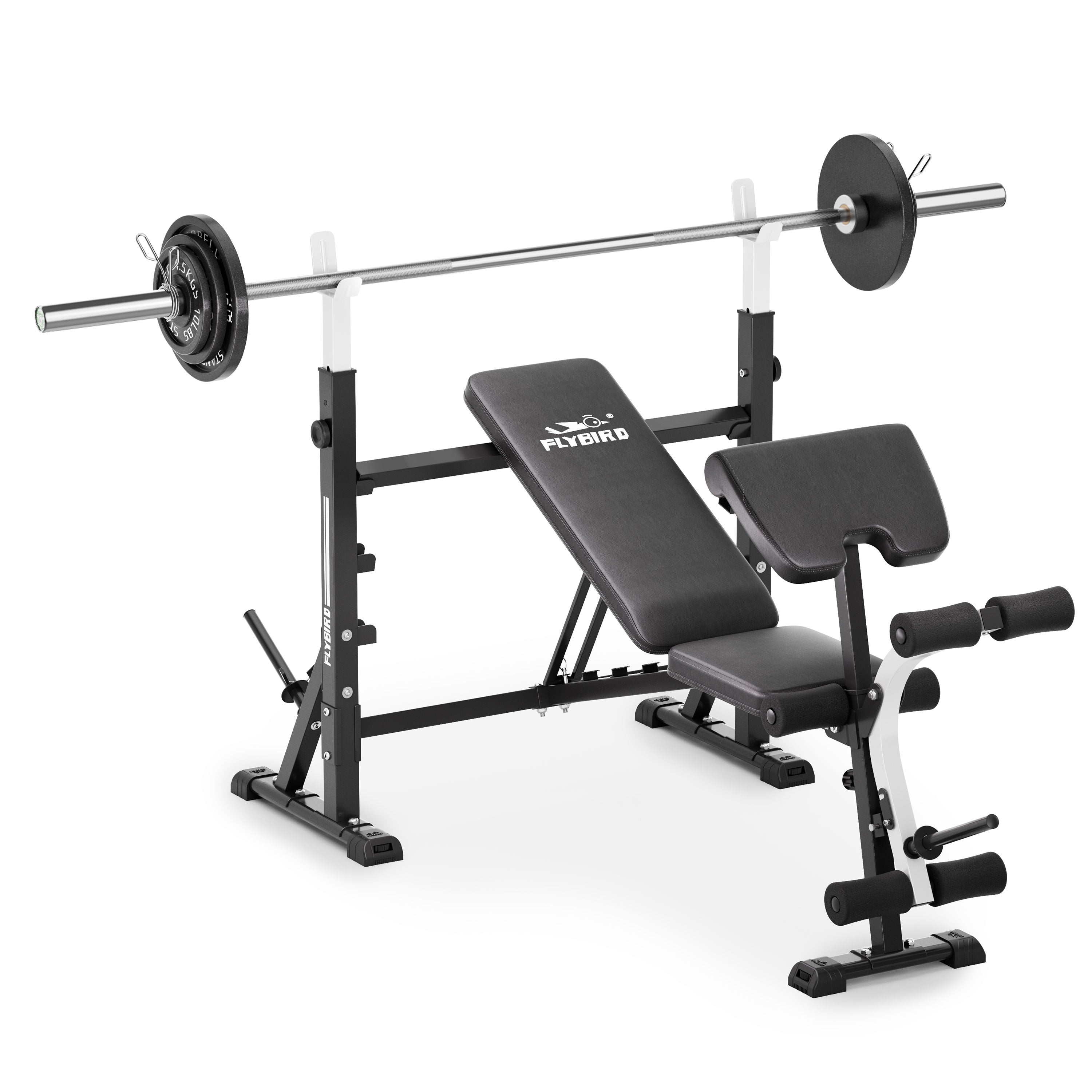 Flybird adjustable weight online bench