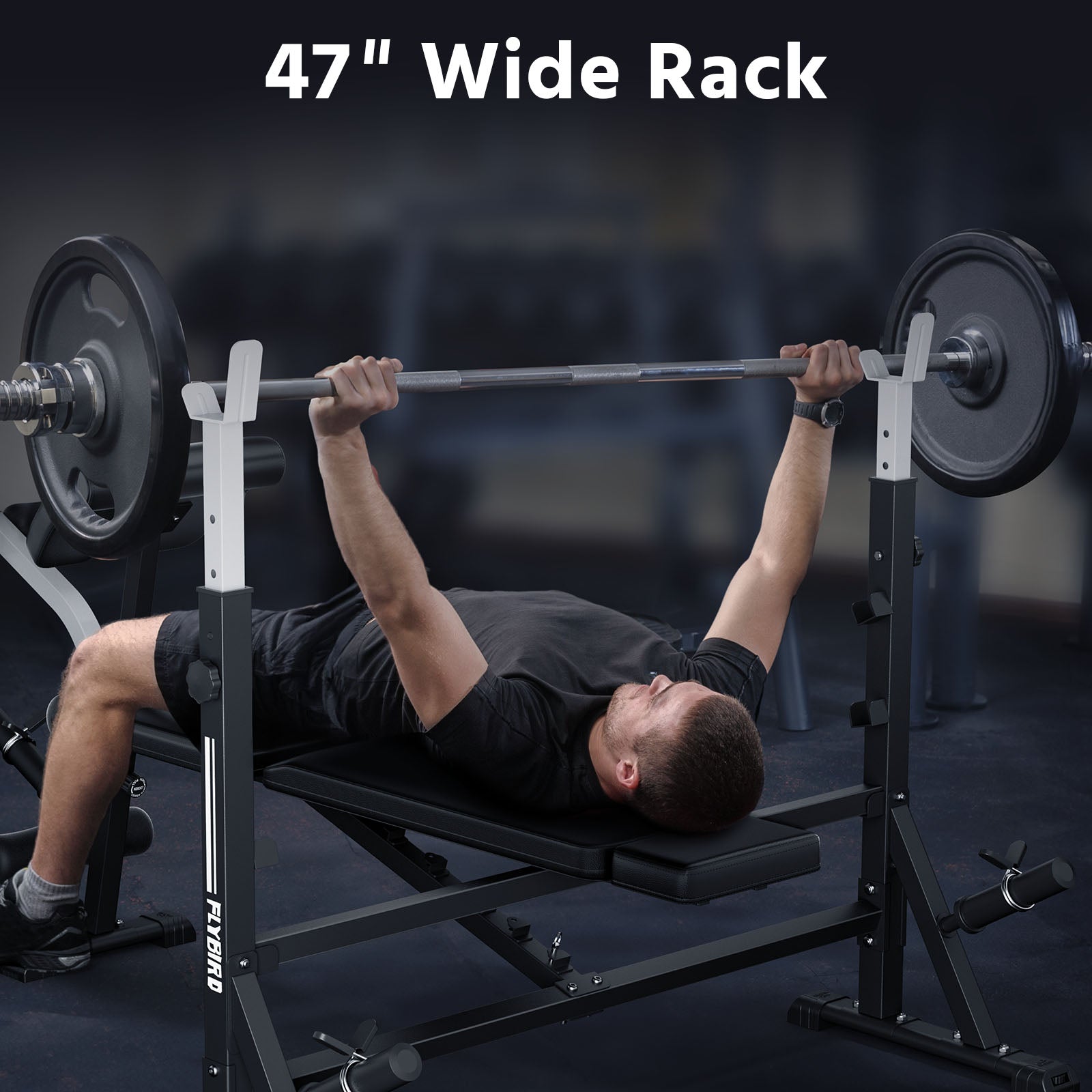 High quality Olympic Weight Bench with Rack