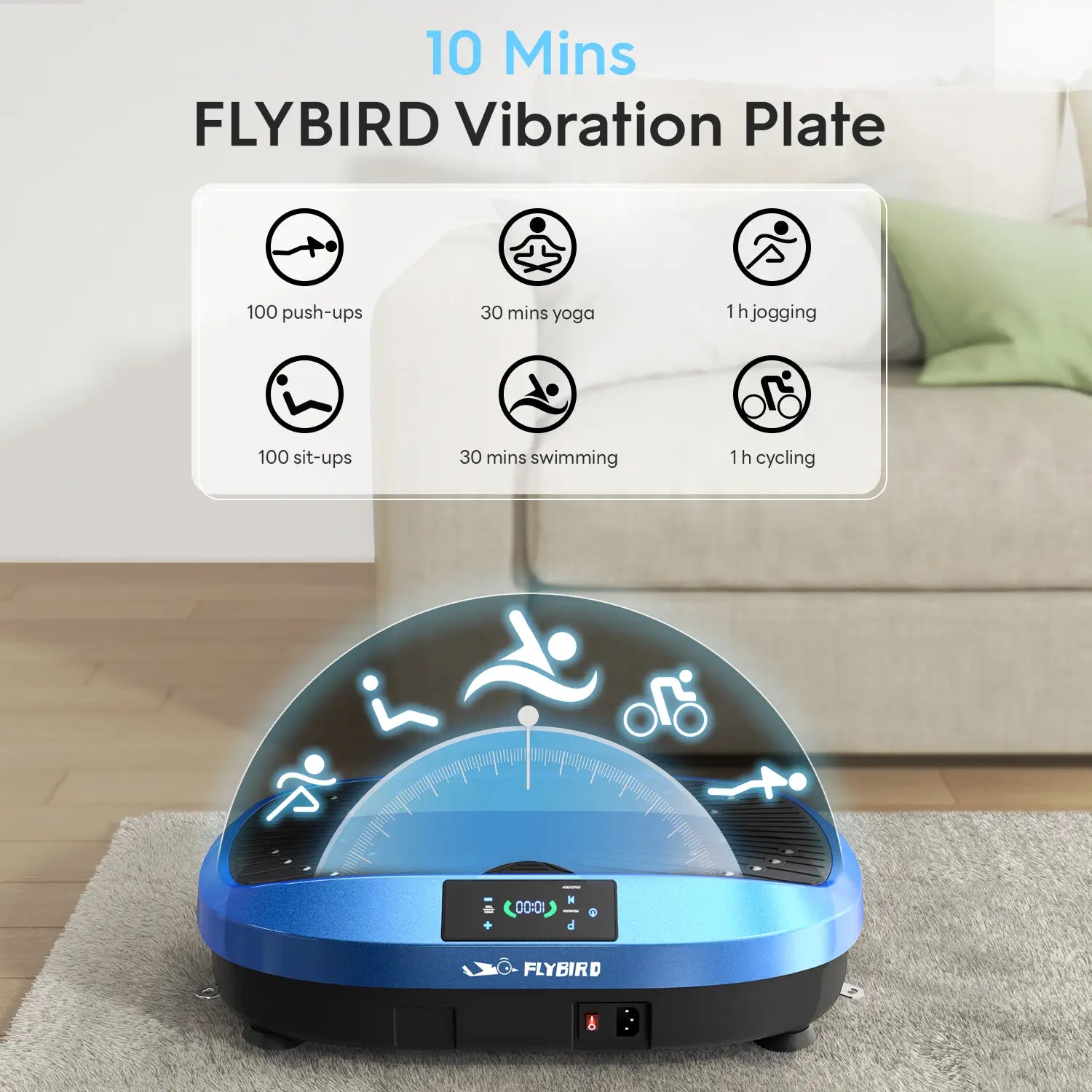 FLYBIRD MINI Vibration Plate | Flybird Fitness FLYBIRD MINI Vibration Plate | Flybird Fitness