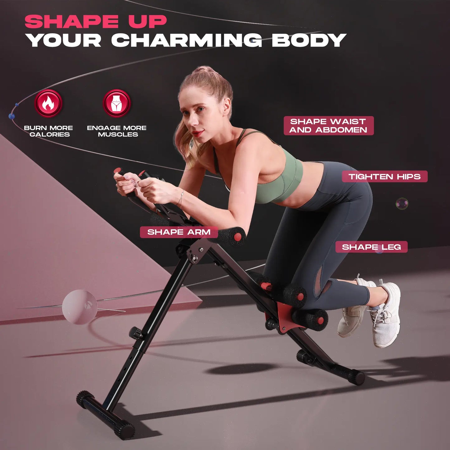 FLYBIRD Foldable Ab Machine