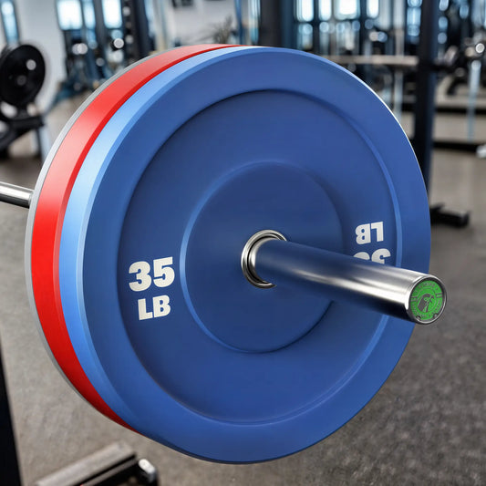 Flybird Classic Color Olympic Bumper Plates 35LB