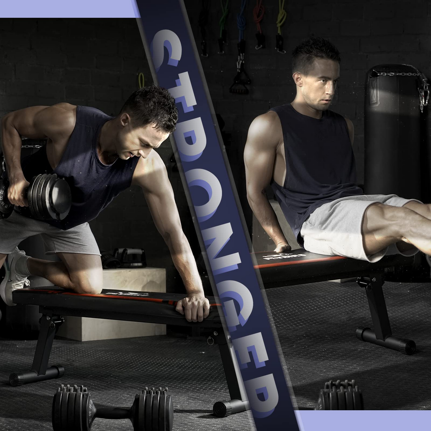 Get Fit with our Flat Weight Bench