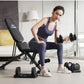 Bundle: Set Of Dumbbells 25 Lbs & Weight Bench WP129